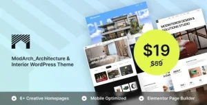 ModArch - Architecture & Interior WordPress Theme